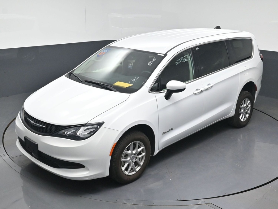 Used 2023 Chrysler Voyager LX - BraunAbility Rear Entry Fold Out Manual Ramp