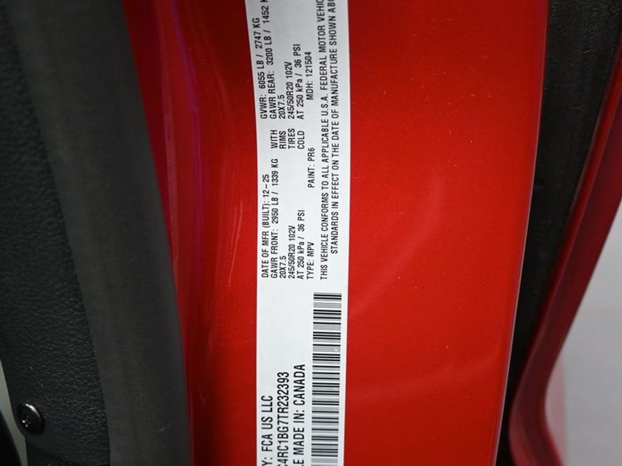 Red Chrysler Pacifica image number 14
