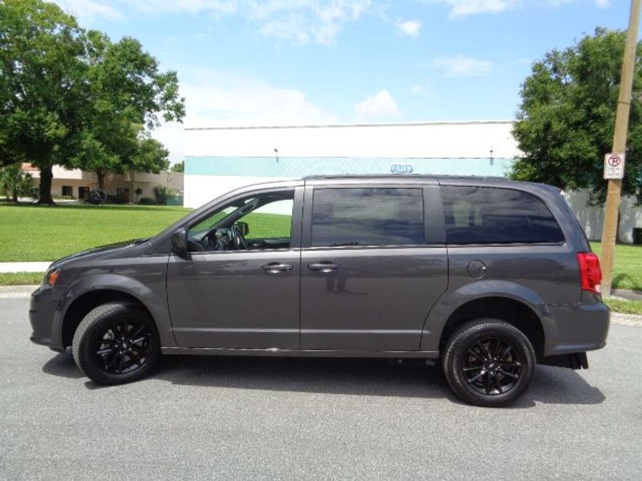 Used 2019 Dodge Grand Caravan GT - Ryno Rear Entry Entry Fold Out Manual Ramp