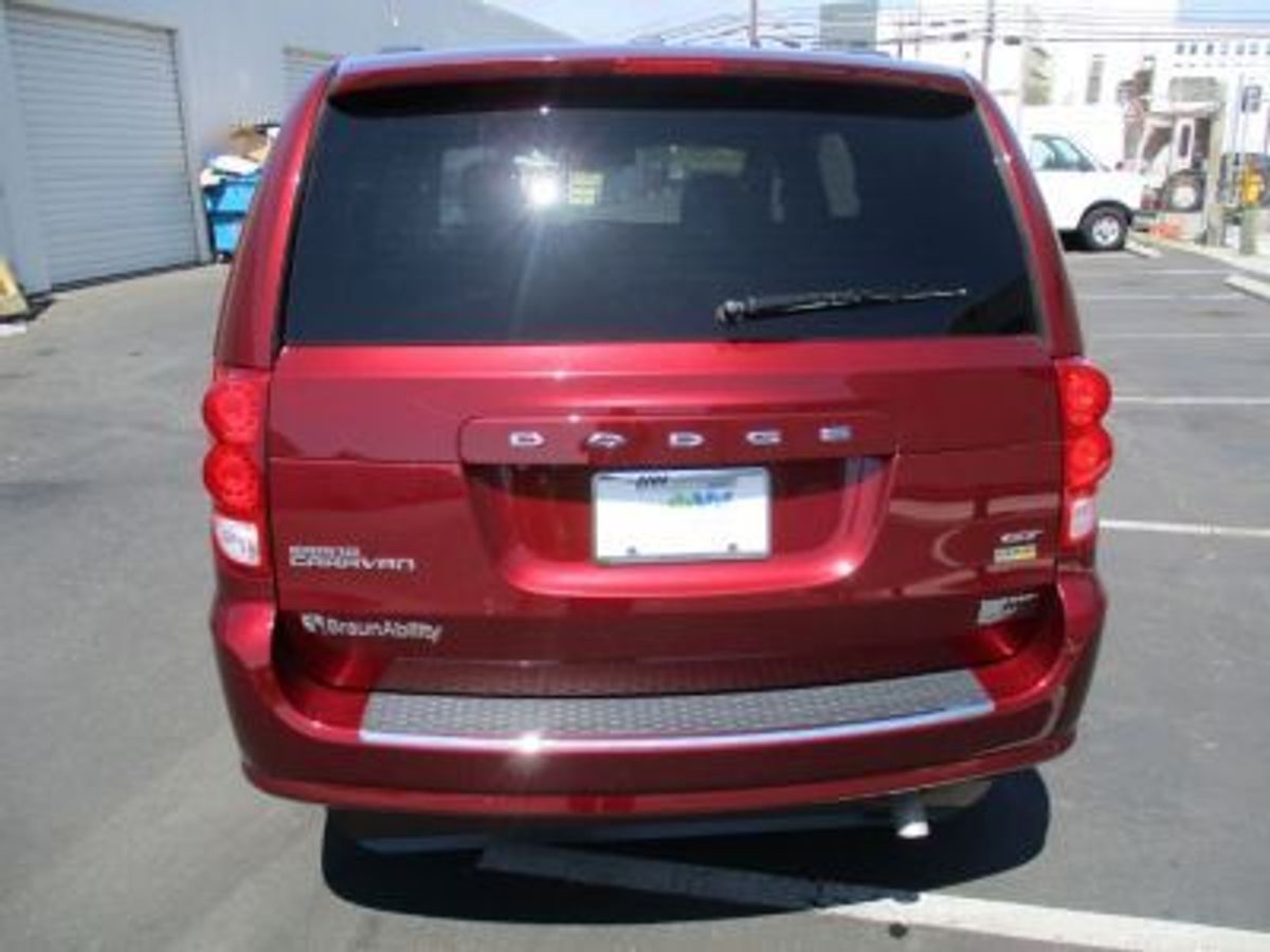 Red Dodge Grand Caravan image number 7