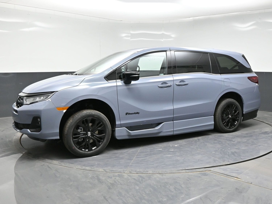 Grey Honda Odyssey image number 2