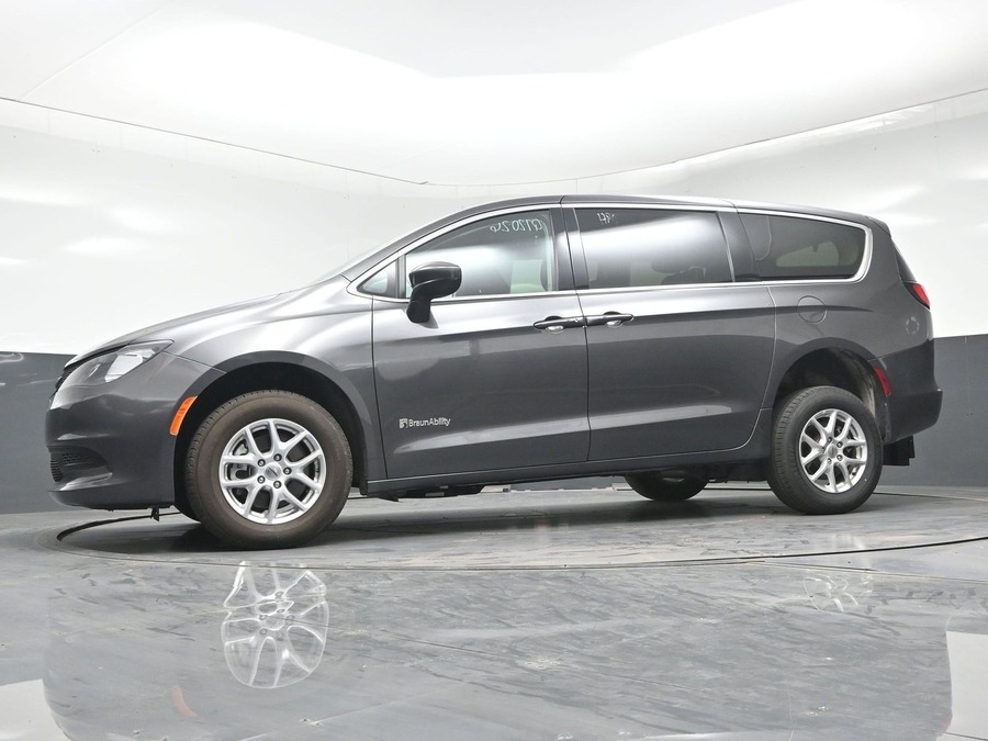 Used 2023 Chrysler Voyager LX - BraunAbility Rear Entry Fold Out Manual Ramp