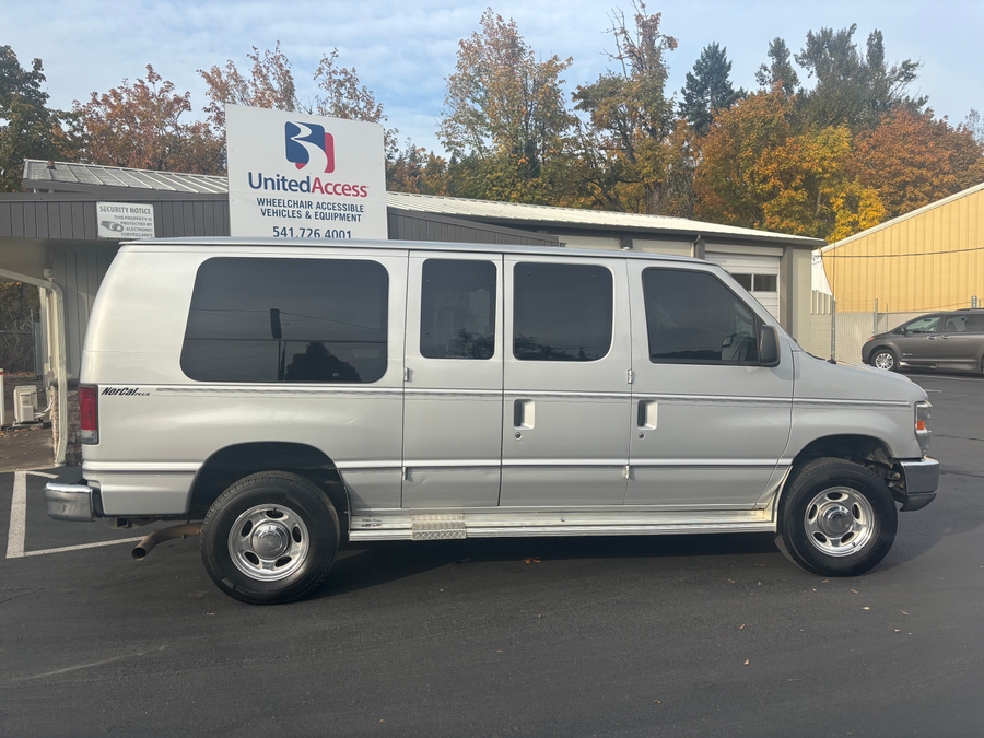 Used 2010 Ford E-Series Cargo - Nor-Cal Rear Entry Entry Fold Out Manual Ramp