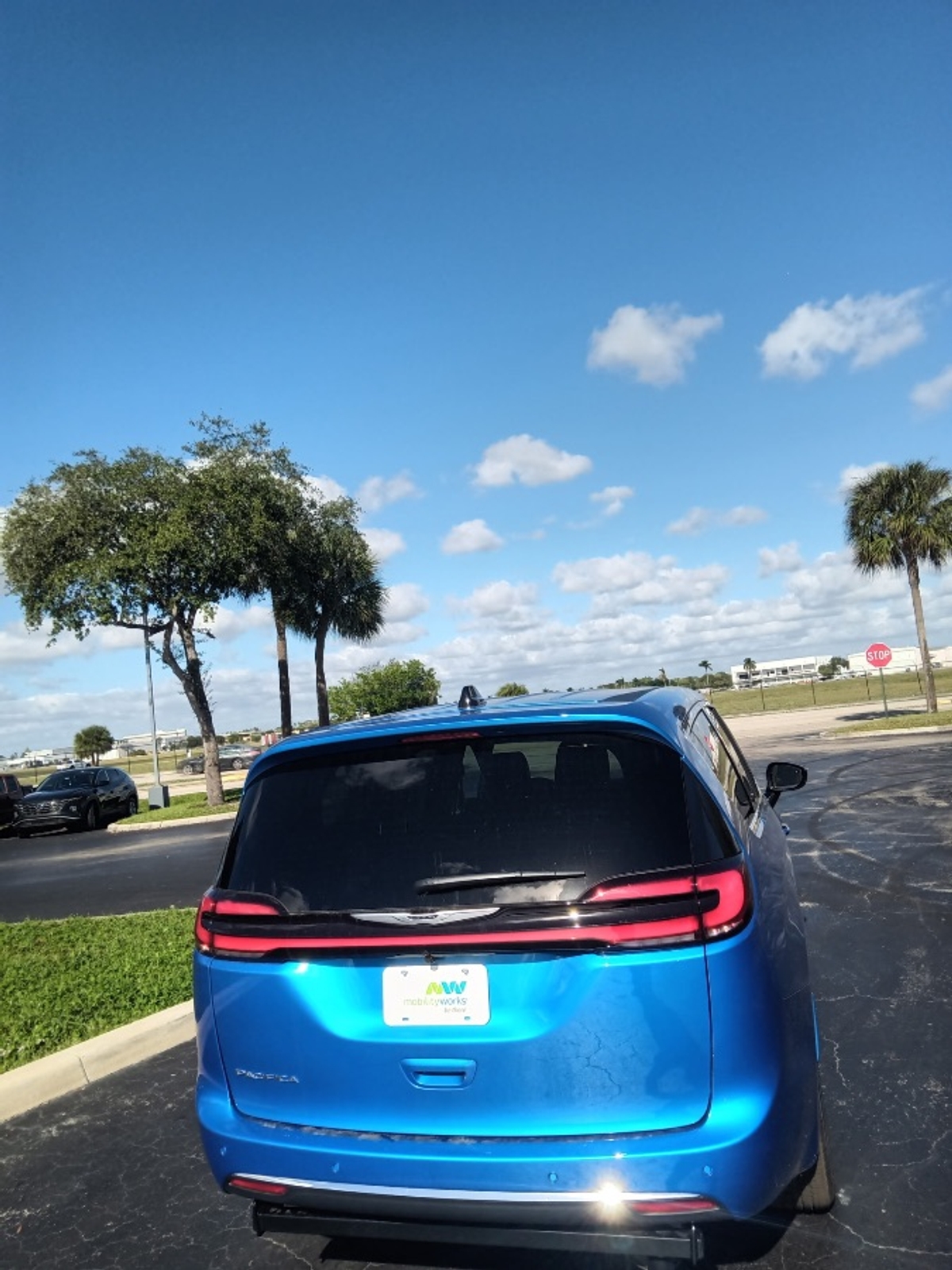 Blue Chrysler Pacifica image number 8