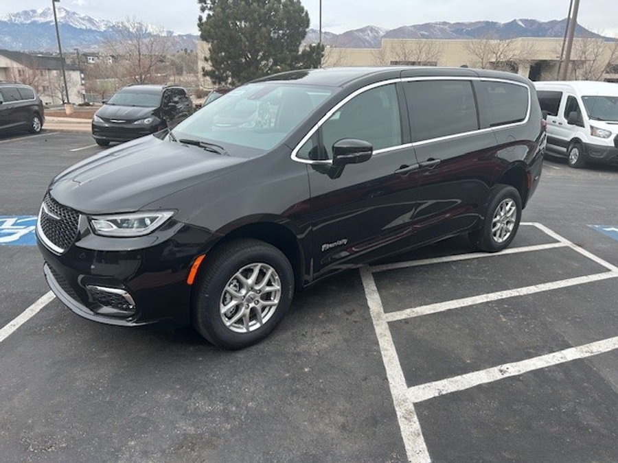 New 2025 Chrysler Voyager LX - BraunAbility Commercial Rear Entry Entry Fold Out Manual Ramp