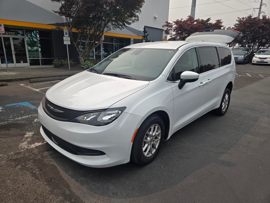 Used 2023 Chrysler Voyager LX - ATS Commercial Rear Entry Fold Out Manual Ramp