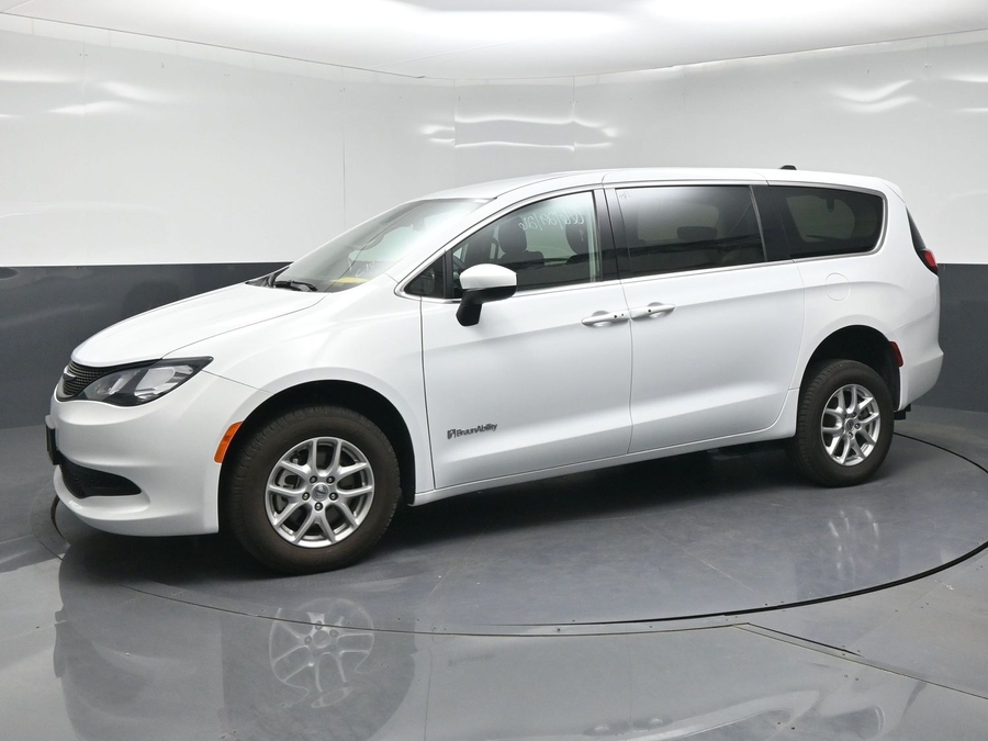Used 2023 Chrysler Voyager LX - BraunAbility Rear Entry Fold Out Manual Ramp