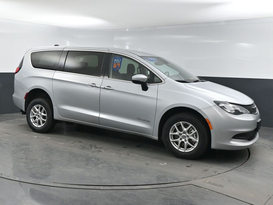 Used 2023 Chrysler Voyager LX CPO - BraunAbility Rear Entry Entry Fold Out Manual Ramp