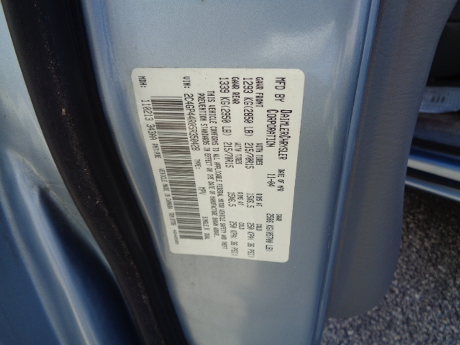 Used 2005 Chrysler Town and Country LX -  Entry  Ramp