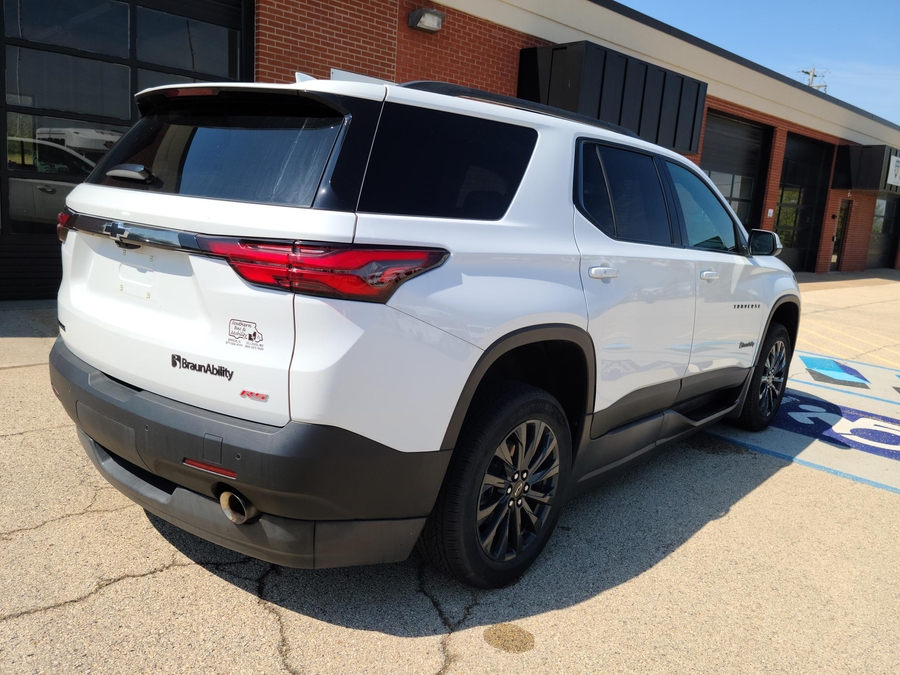 Used 2022 Chevrolet Traverse RS - BraunAbility Side Entry Entry In Floor Automatic Ramp