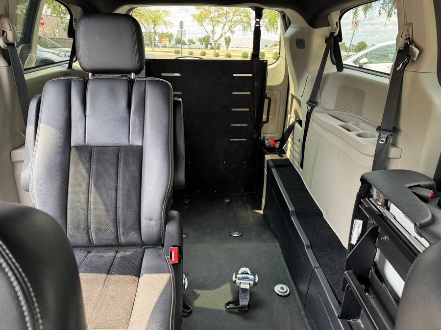 Used 2014 Dodge Grand Caravan SXT 30th Anniversary - Ryno Rear Entry Entry Fold Out Manual Ramp