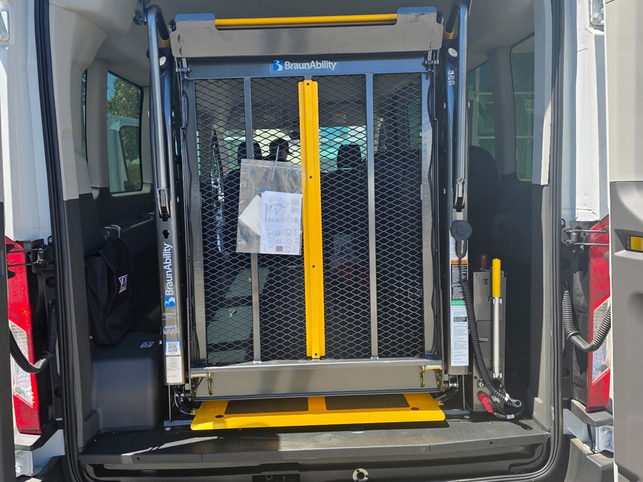 New 2026 Ford Transit 350 XL - ADABoy Commercial Side Entry Lift Automatic Ramp