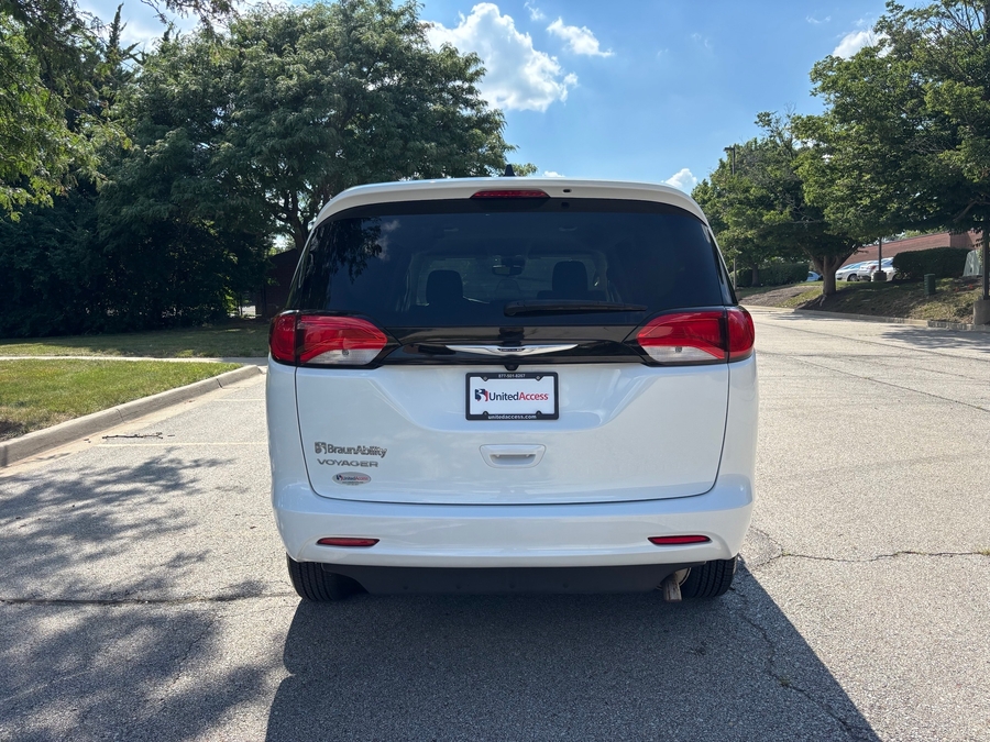 Used 2023 Chrysler Voyager LX - BraunAbility Side Entry Fold Out Automatic Ramp