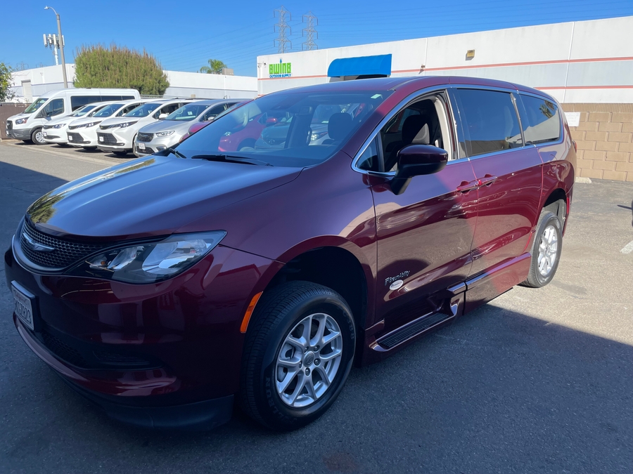 Used 2023 Chrysler Voyager LX Base - BraunAbility Side Entry In Floor Automatic Ramp