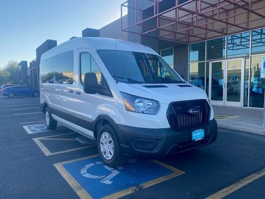 New 2025 Ford Transit 350 XL - Fenton Mobility Commercial Side Entry Entry Lift Automatic Ramp