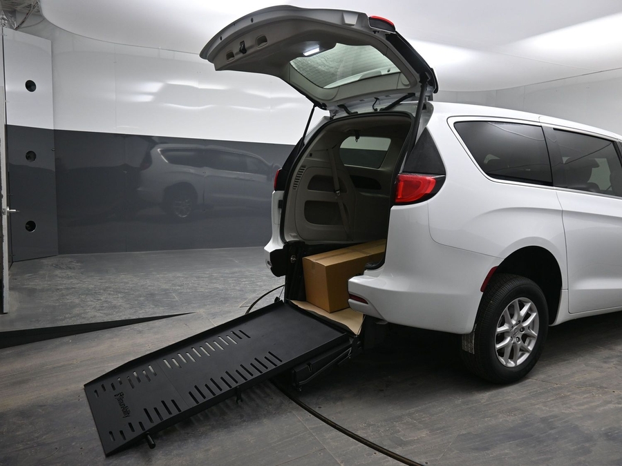 Used 2024 Chrysler Voyager LX - BraunAbility Rear Entry Entry Fold Out Manual Ramp