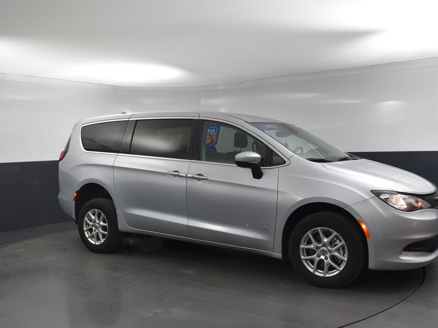 Used 2023 Chrysler Voyager LX - BraunAbility Rear Entry Entry Fold Out Manual Ramp