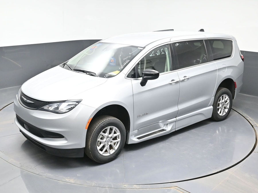 Used 2024 Chrysler Voyager LX - BraunAbility Side Entry Entry In Floor Automatic Ramp