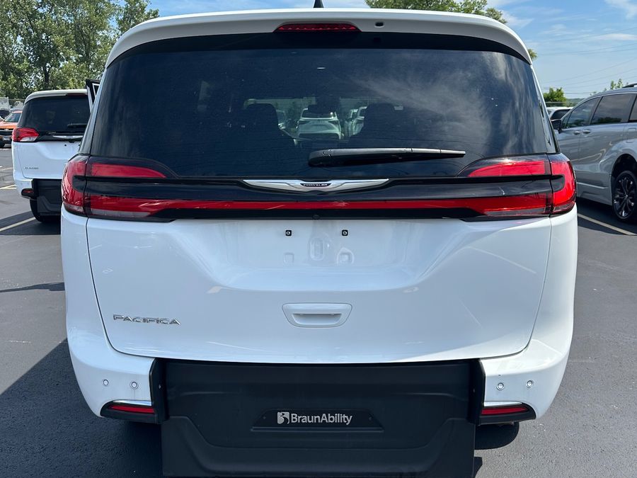 Used 2024 Chrysler Pacifica Touring - BraunAbility Rear Entry Entry Fold Out Manual Ramp
