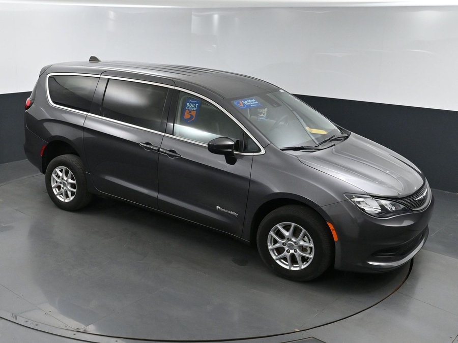 Used 2023 Chrysler Voyager LX - BraunAbility Rear Entry Entry Fold Out Manual Ramp