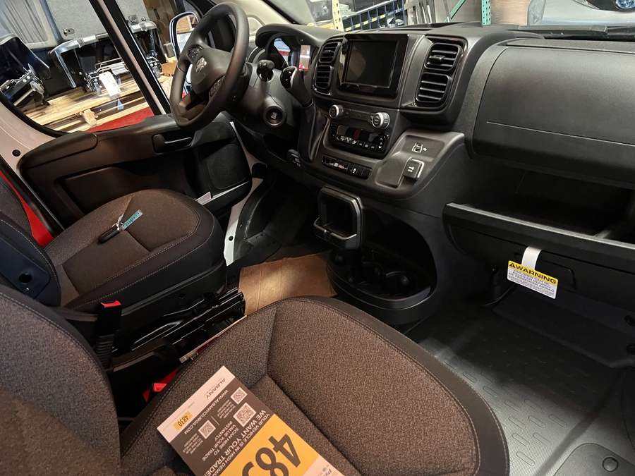 New 2025 RAM PROMASTER 2500 SLT - ADABoy Commercial Rear Entry Entry Lift Automatic Ramp