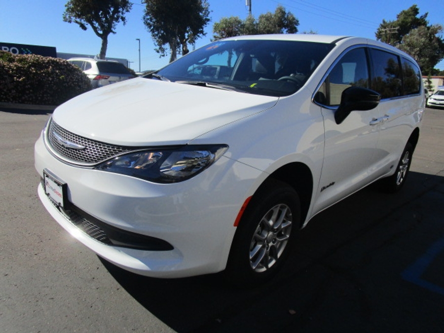 New 2025 Chrysler Voyager LX - BraunAbility Commercial Rear Entry Entry Fold Out Manual Ramp