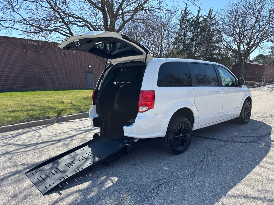 Used 2019 Dodge Grand Caravan GT - BraunAbility Rear Entry Entry Fold Out Manual Ramp