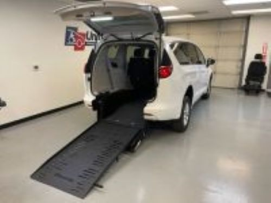 New 2025 Chrysler Voyager LX - BraunAbility Commercial Rear Entry Fold Out Manual Ramp