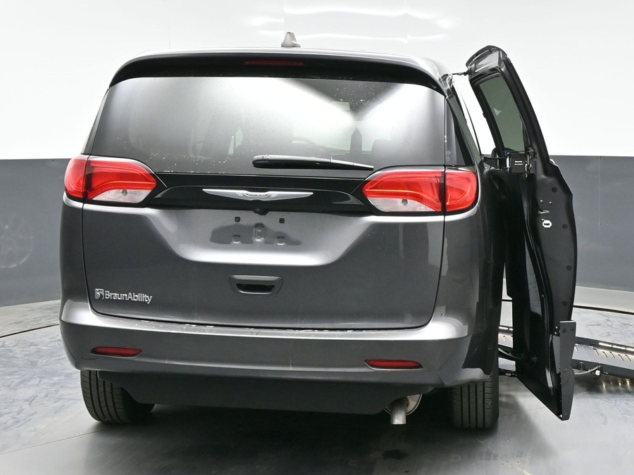 Used 2023 Chrysler Voyager LX - BraunAbility Side Entry Fold Out Automatic Ramp