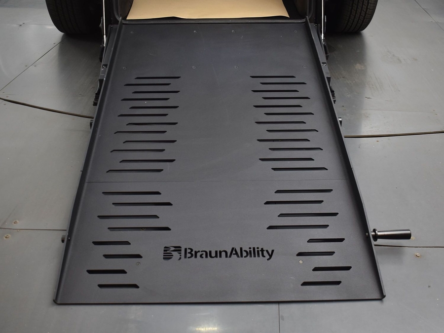 Used 2023 Chrysler Voyager LX - BraunAbility Rear Entry Entry Fold Out Manual Ramp