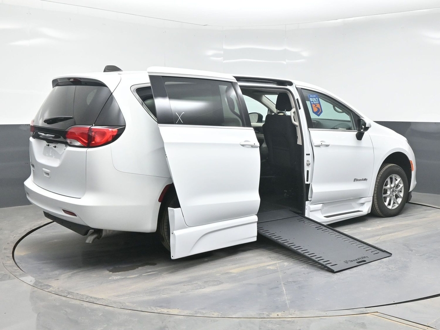 Used 2023 Chrysler Voyager LX - BraunAbility Side Entry Entry In Floor Automatic Ramp