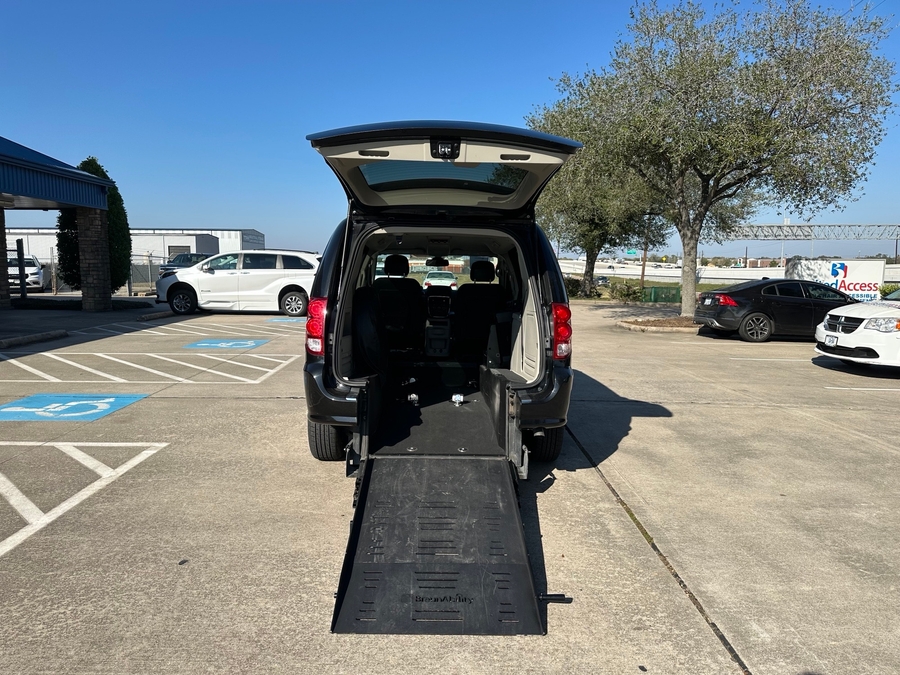 Used 2020 Dodge Grand Caravan SE - BraunAbility Rear Entry Entry Fold Out Manual Ramp