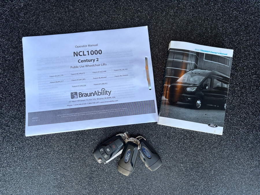 Used 2022 Ford Transit 250 AWD - OTH Side Entry Entry Lift Automatic Ramp