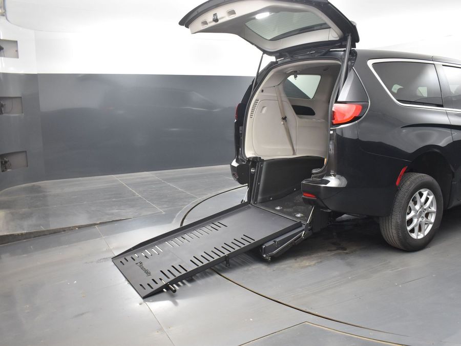 Used 2022 Chrysler Voyager LX - BraunAbility Rear Entry Entry Fold Out Manual Ramp