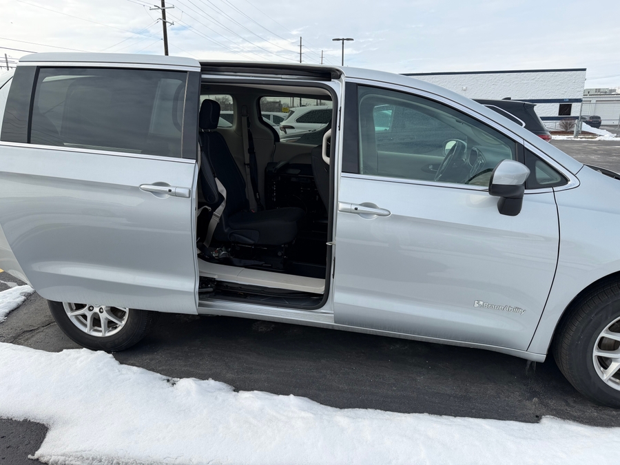 Used 2023 Chrysler Voyager LX - BraunAbility Rear Entry Entry Fold Out Manual Ramp