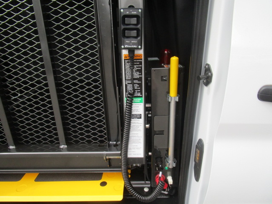 New 2026 Ford Transit 150 - SUNSET VANS Commercial Side Entry Lift Automatic Ramp