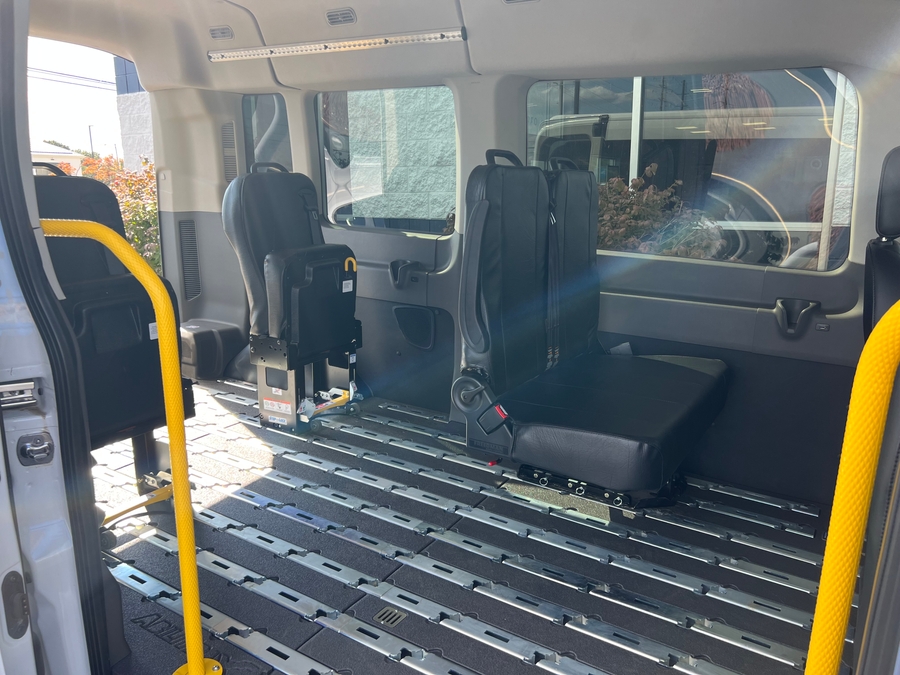 New 2024 Ford Transit 350 XL - Fenton Mobility Commercial Rear Entry Entry Lift Automatic Ramp