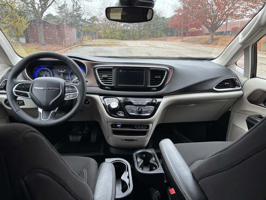 Used 2024 Chrysler Voyager LX - BraunAbility Side Entry Entry In Floor Automatic Ramp