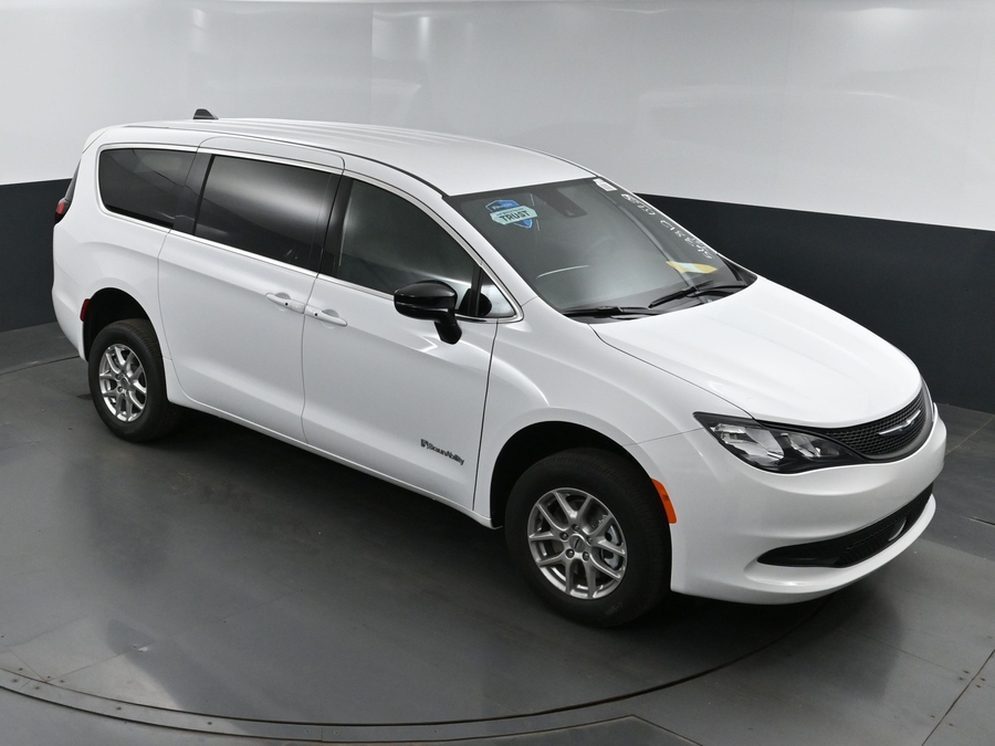 New 2025 Chrysler Voyager LX - BraunAbility Commercial Rear Entry Entry Fold Out Manual Ramp