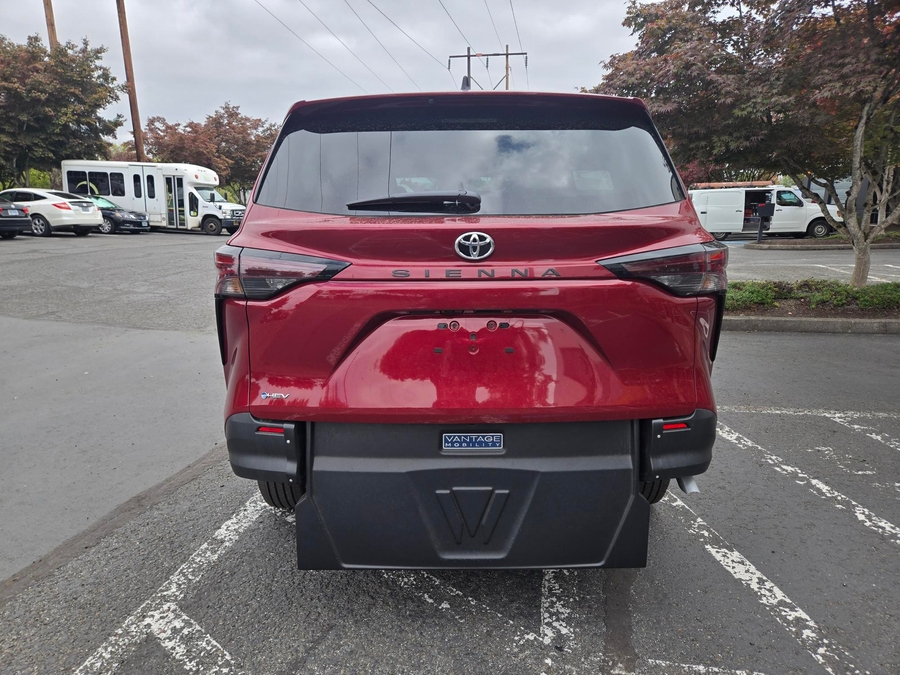 New 2026 Toyota Sienna Hybrid LE - Vantage Mobility Rear Entry Fold Out Manual Ramp
