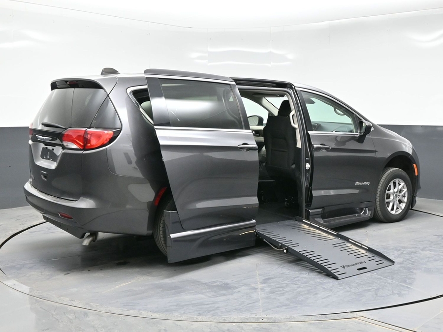 Used 2023 Chrysler Voyager LX - BraunAbility Side Entry Fold Out Automatic Ramp
