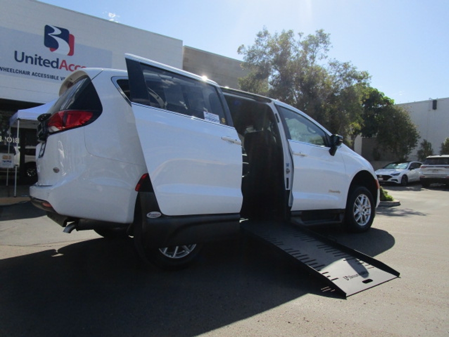 New 2025 Chrysler Voyager LX - BraunAbility Commercial Side Entry Entry Fold Out Manual Ramp