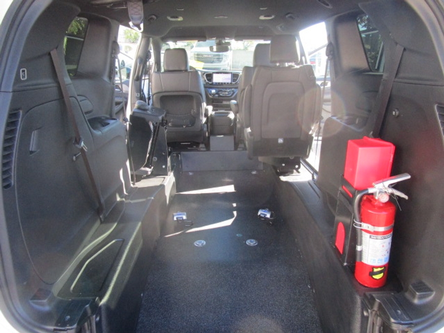 New 2025 Chrysler Voyager LX - BraunAbility Commercial Rear Entry Entry Fold Out Manual Ramp