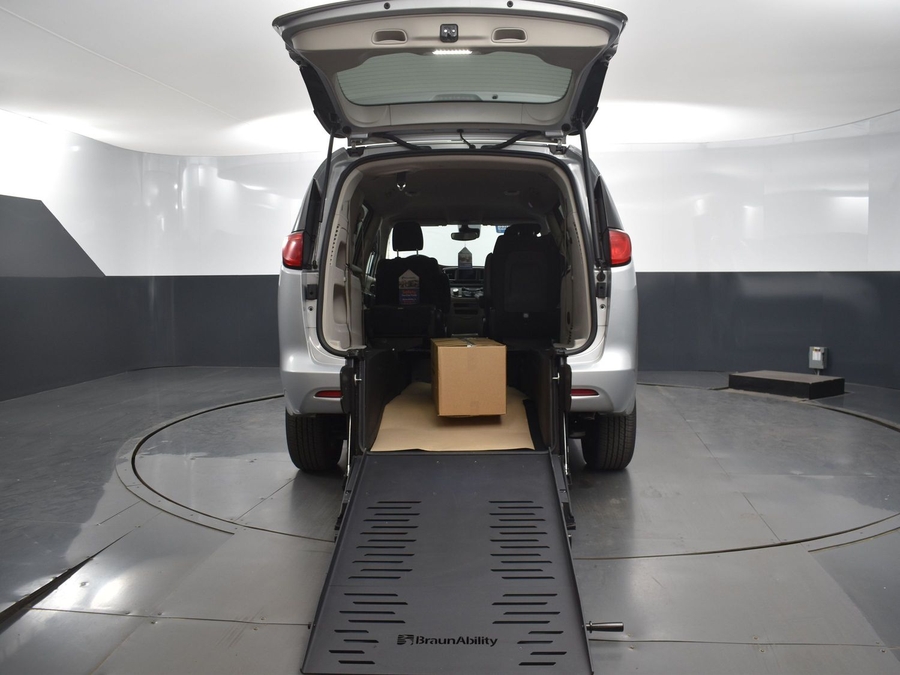 Used 2023 Chrysler Voyager LX - BraunAbility Rear Entry Entry Fold Out Manual Ramp