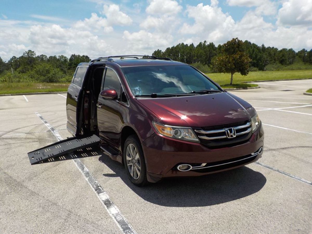 Wheelchair Van 2016 Honda Odyssey Van Wheelchair Van Used 2015