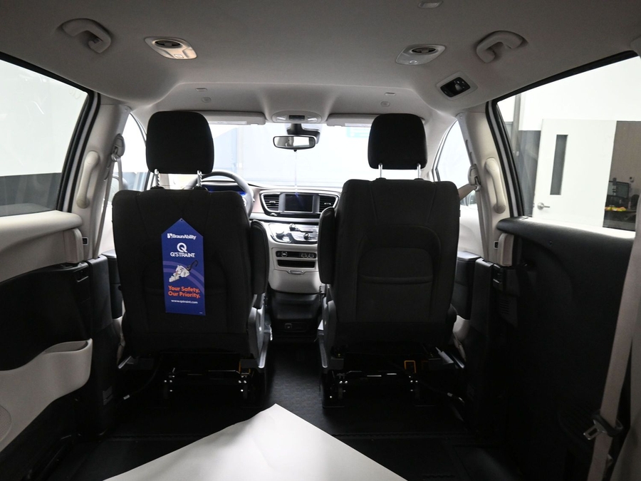 Used 2023 Chrysler Voyager LX - BraunAbility Side Entry Entry In Floor Automatic Ramp