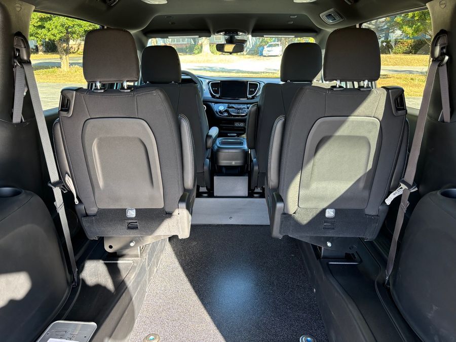 New 2025 Chrysler Voyager LX - BraunAbility Commercial Rear Entry Entry Fold Out Manual Ramp