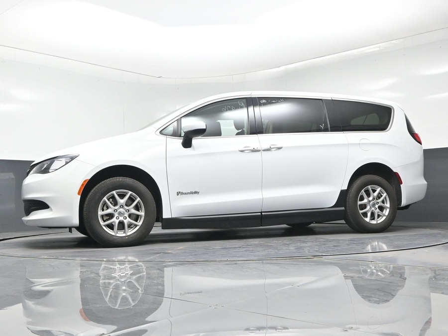 Used 2023 Chrysler Voyager LX - BraunAbility Side Entry Fold Out Manual Ramp