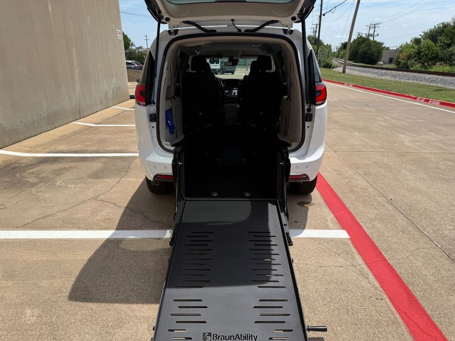 Used 2023 Chrysler Pacifica Touring L - BraunAbility Rear Entry Entry Fold Out Manual Ramp