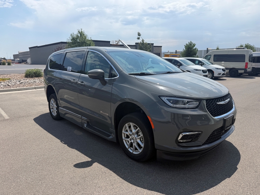 Used 2023 Chrysler Pacifica Touring L Plus - BraunAbility Side Entry Fold Out Automatic Ramp